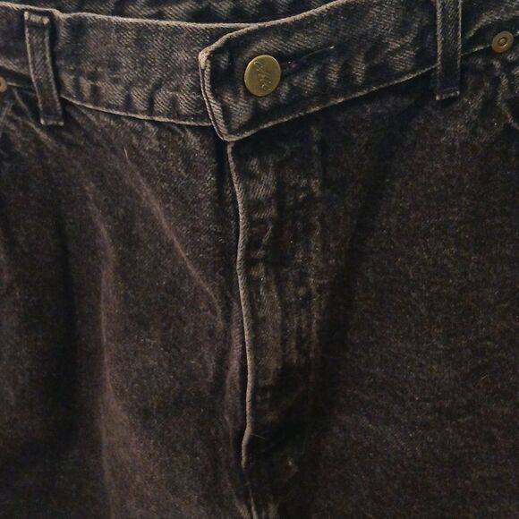 Chic Black Denim Jeans Size 22 - Picture 4 of 8